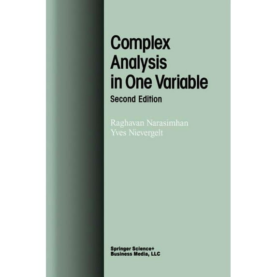Complex Analysis in One Variable, (Paperback)