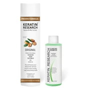 Complex Brazilian Keratin Hair Treatment Kit with Argan Oil Blowout Treatment Natural Organic Results Straightening and Smoothing Hair Keratina Brasilera Para Alisar el Pelo 10oz+4oz