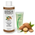 thumbnail image 1 of Complex Brazilian Keratin Hair Treatment Straightening Kit with Argan Oil Blowout Treatment Natural Organic Results Straightening and Smoothing Hair Keratina Brasilera Para Alisar el Pelo (4oz+1oz), 1 of 8