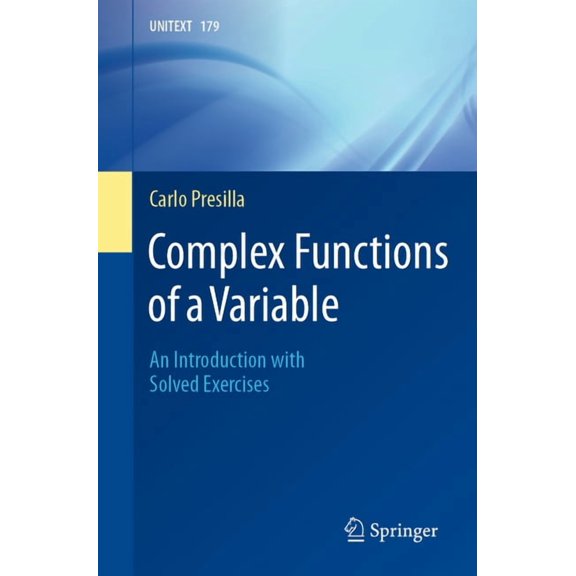 Complex Functions of a Variable: An Introduction with Solved Exercises, (Paperback)