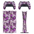 thumbnail image 1 of Complex, Purple, Butterfly PS5/PS5 Slim Digital Disc Skin Sticker For Console And Controller Skins, 1 of 7