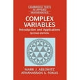 thumbnail image 1 of Pre-Owned Complex Variables: Introduction and Applications (Paperback) 0521534291 9780521534291, 1 of 1