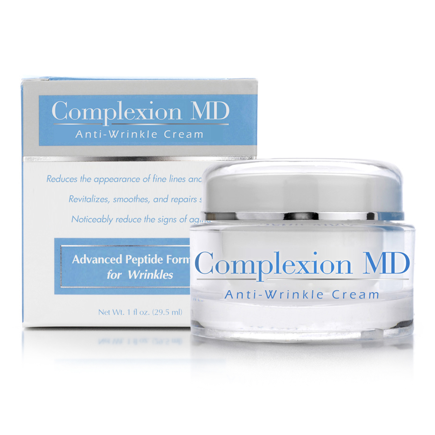 Complexion MD ADVANCED Anti Aging, Multi Peptide Formula with Hyaluronic acid... - image 1 of 4