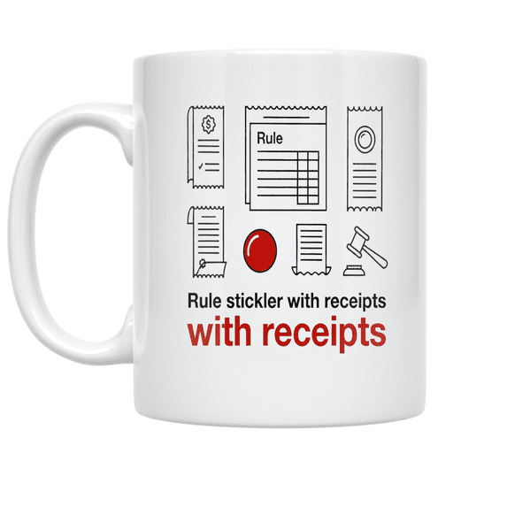 Compliance Humor Graphic - Office Worker - 11 oz Ceramic Coffee Mug
