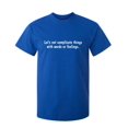 thumbnail image 1 of Complicate Things Sarcastic Humor Graphic Novelty Super Soft Ring Spun Funny T Shirt, 1 of 3