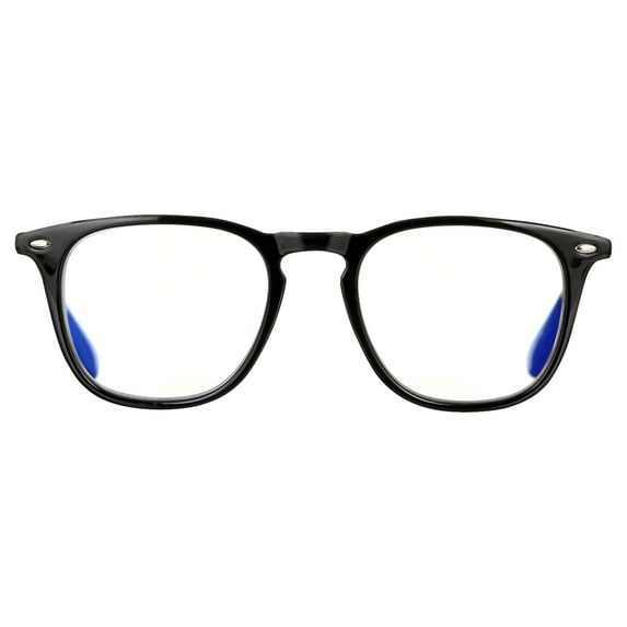 Compliments by DIFF Eyewear Griffin Blue Light Reading Glasses Black +1.5