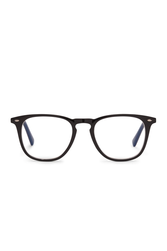 Compliments by DIFF Eyewear Griffin Blue Light Reading Glasses Black +3.0