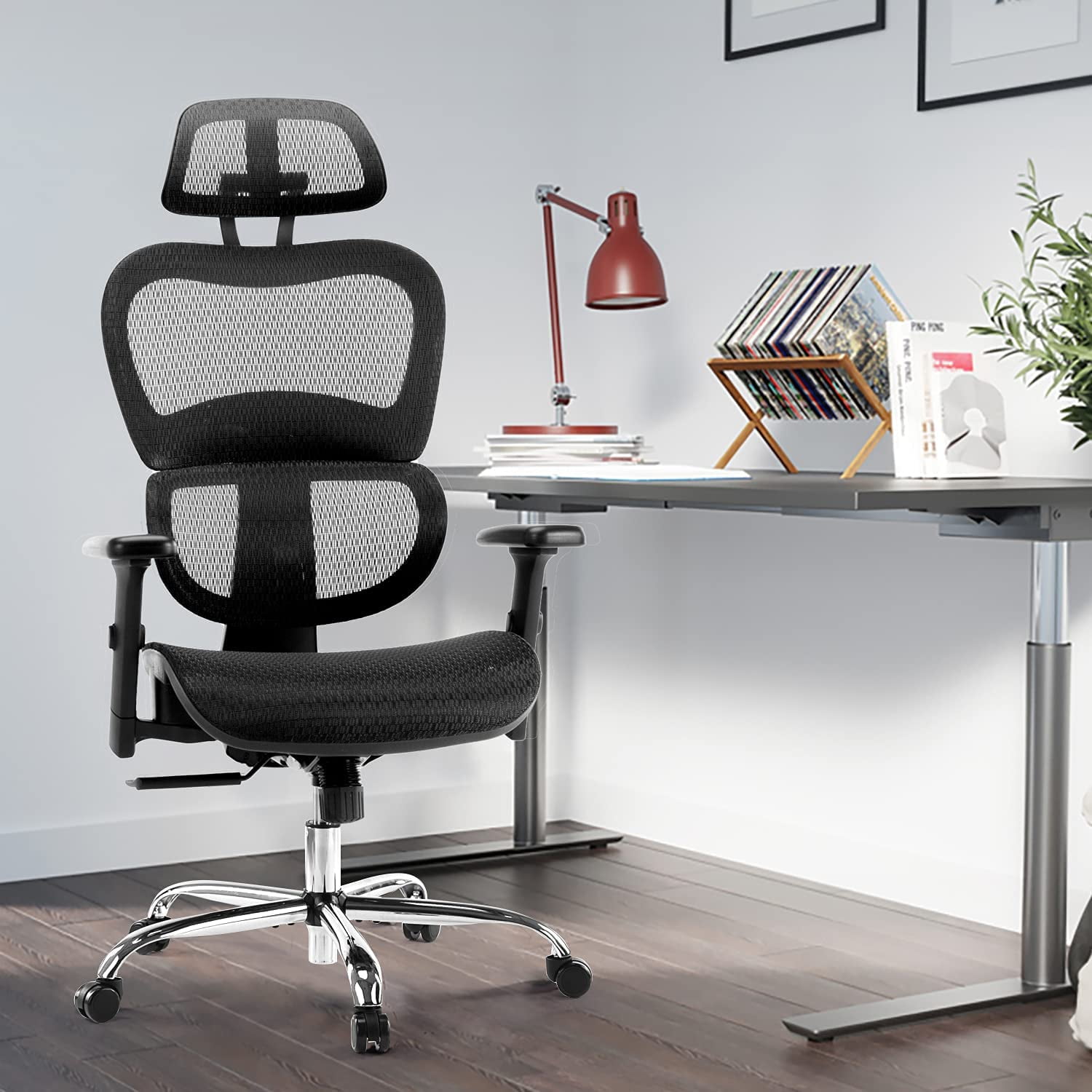 Ergonomic Breathable Mesh with Lumbar Support Computer Office Chair Ho –  primyoffice