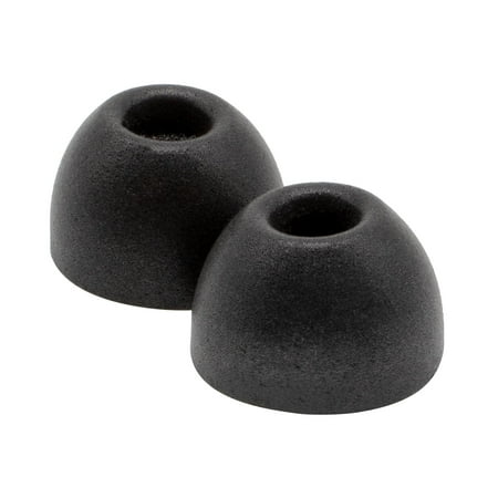 Comply Foam Ear Tips: Space A40, Momentum 2, Link Buds S and more - Assorted S, M & L, Black, 3- pair pack