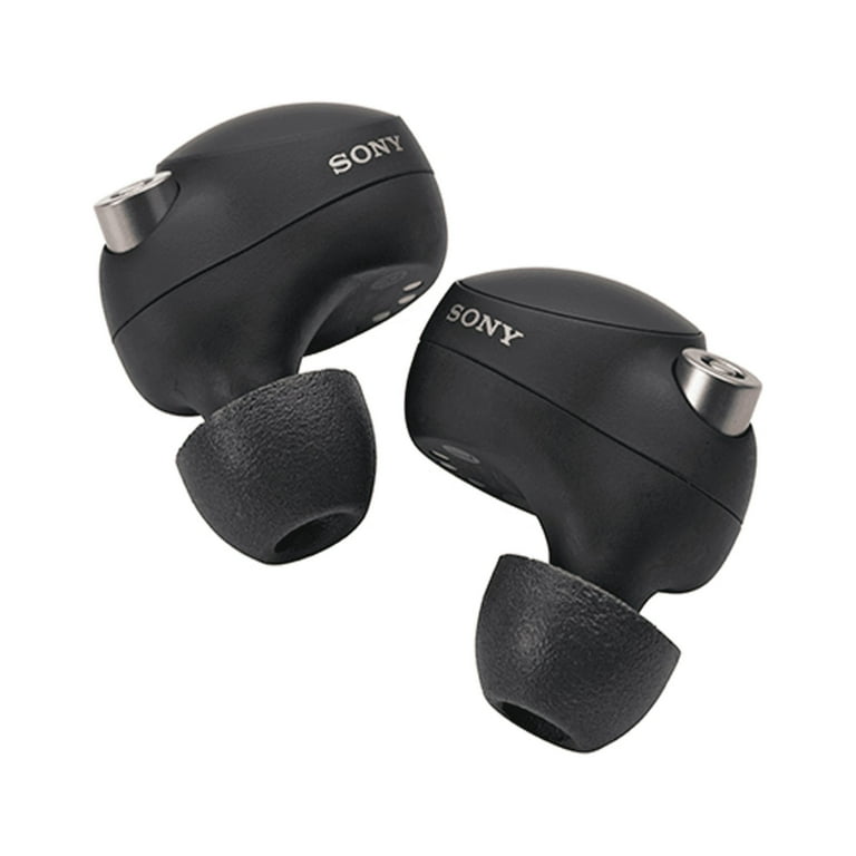 Comply Foam Ear Tips for Sony TrueWireless WF 1000XM5 XM4 XM3 and more Ultimate Comfort and Unshakeable Fit Size Small 3 Pair Pack Black