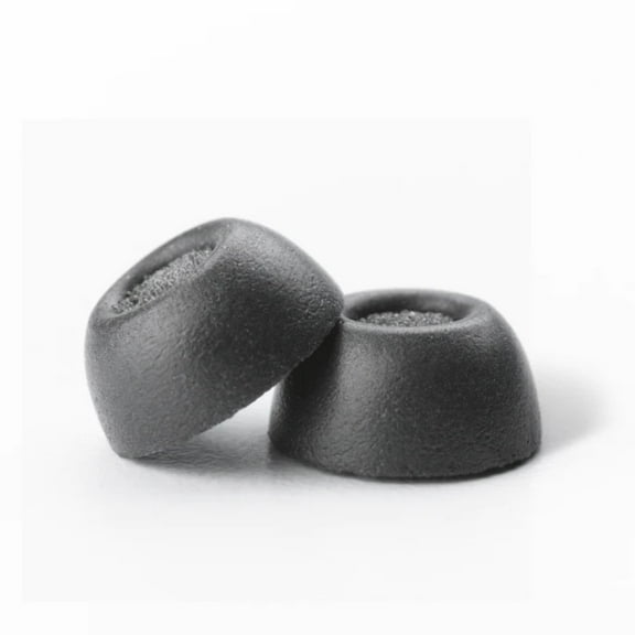 Comply TrueGrip Pro Foam Ear Tips: Anker Soundcore Libery 4 NC, OnePlus Buds Pro, SoundPEATS Engine4 and More! Small, 3-Pairs, Black