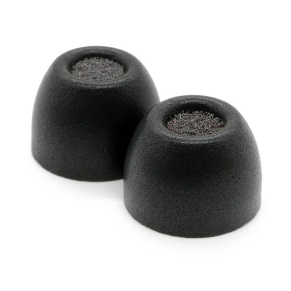 Comply TrueGrip Pro Foam Ear Tips: Nothing Ear 2, Anker Soundcore Life P3/P2/P3i/Sport X10 and more! Assorted S/M/L, 3-Pairs, Black