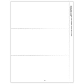 ComplyRight 2025 W-2 Tax Form 3-Part 3-Up 50/Pack (521150)