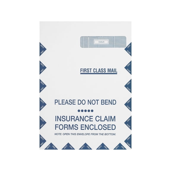 ComplyRight CMS-1500 Jumbo Health Care Billing Envelope 500/Pack (1500LR500)