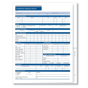 Employee File Folders