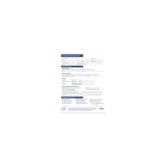 ComplyRight Employee Separation Forms (AR0373)