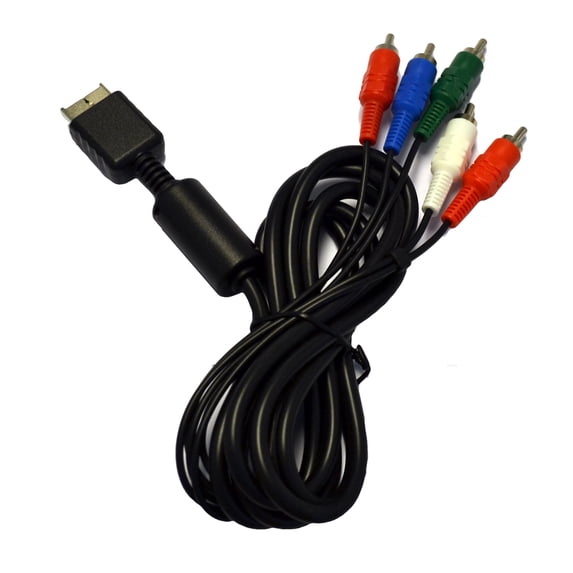 Component AV Cable for Playstation PS2 PS3 by Mars Devices