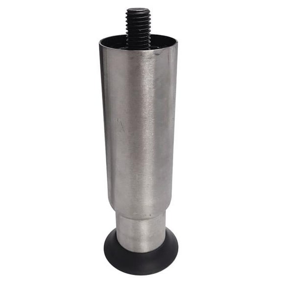 Component Hardware Group CHA859706C 6 in. Adjust Stainless Steel Leg with Plastic Base