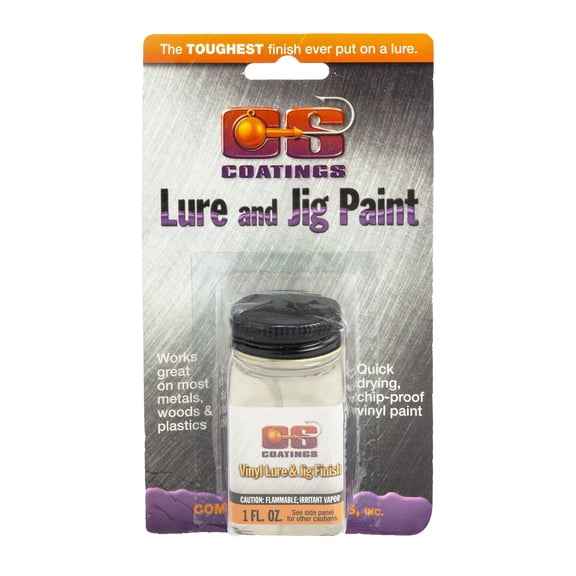 Component Systems Carded 1 Oz Jig Paint Clear - 210