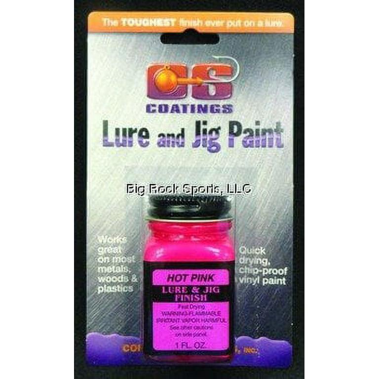 Component Systems Vinyl Lure and Jig Paint, Hot Pink 