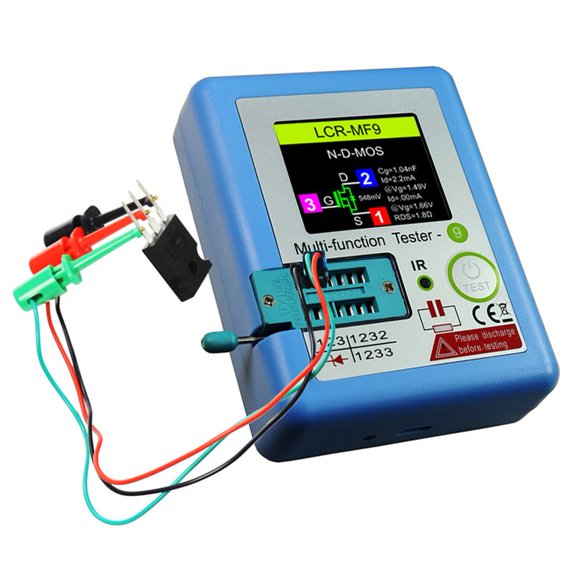 Component Tester Multimeter For DIY Projects 0.01 50M Graphical Display Transistor Tester Automatic Component Detection