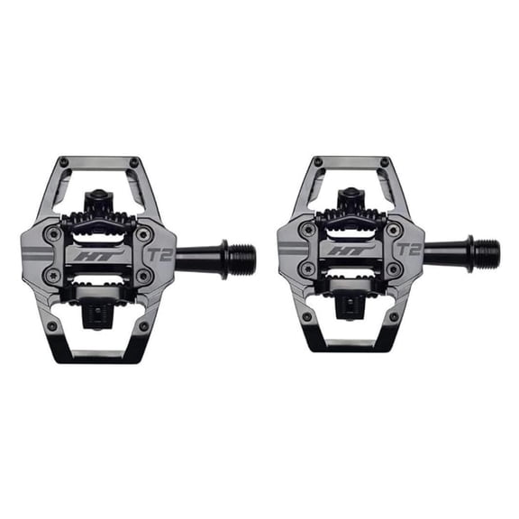 Components T2 Clipless Pedals Black, One Size
