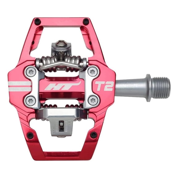 Components T2 Clipless Pedals Red, One Size