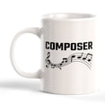 thumbnail image 1 of Composer 11oz Ceramic Coffee Mug | Novelty Cup for Musicians, 1 of 8