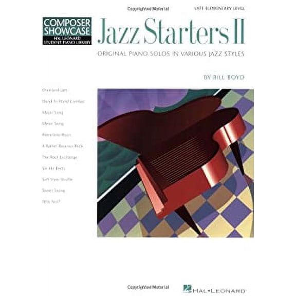 Pre-Owned Jazz Starters II : Late Elementary Level Composer Showcase 9780793525379 Used