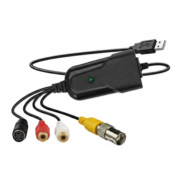 Composite BNC RCA S-Video To USB DVR Adapter Digital MPEG Video Recorder