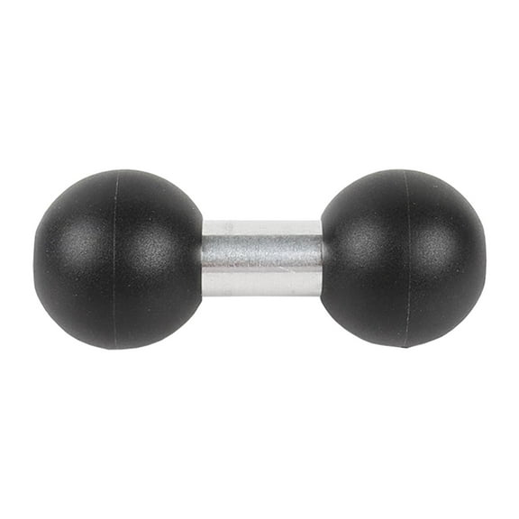 Composite Ball Adapter, Accessories Rubber Dual Mounting Arms, for Mohile Phone Brackets - 25mm to 15mm