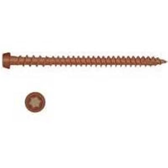 Composite Deck Screws - Redwood - 350 Count