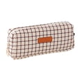thumbnail image 1 of Composite Fabric Pencil Case, Style E, 7.68 x 3.54 in, With Single Zip Compartment And Woven Or Plaid Exterior, 1 of 6