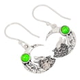 thumbnail image 1 of Composite Kingman Green Mohave Turquoise 925 Silver Earring Jewelry ALLE-9438, 1 of 1