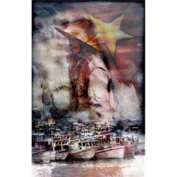 Composite On North Vietnam Poster Print by Design Pics Eye Traveller - 12 x 19