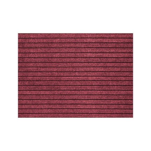 Composite Polyester Door Mat - 15.7x23.6in Cut-to-Size Entrance Rug, Non-Slip Waterproof Floor Carpet for Home/Office (Gray)