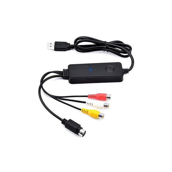 Composite RCA S-Video To USB DVR Adapter Digital MPEG Video Recorder