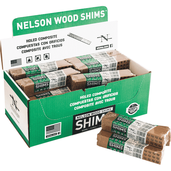 Composite Shim with Holes - Pack of 4 ? Residential Use, Standard Application