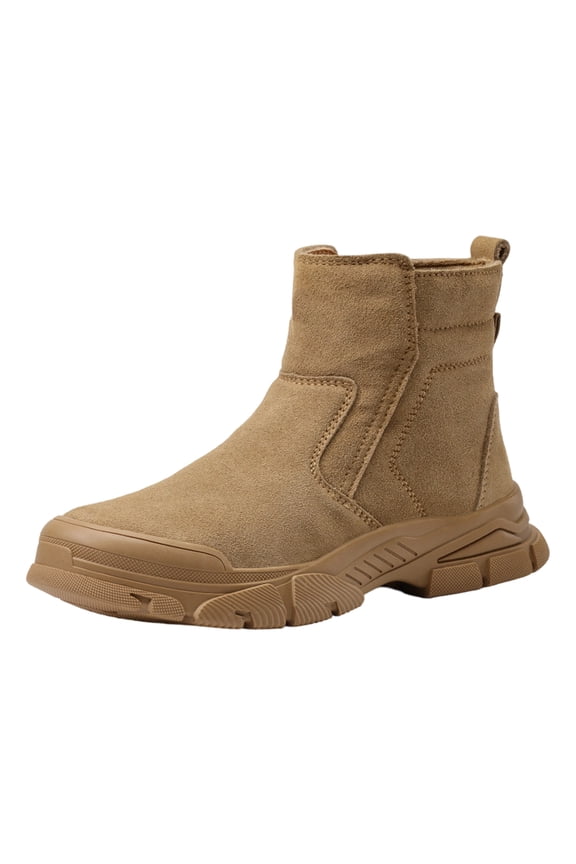 Composite Toe Protective Boot Footwear Shock Absorption Lightweight High Cut Design Heat Resistant For Safety Use