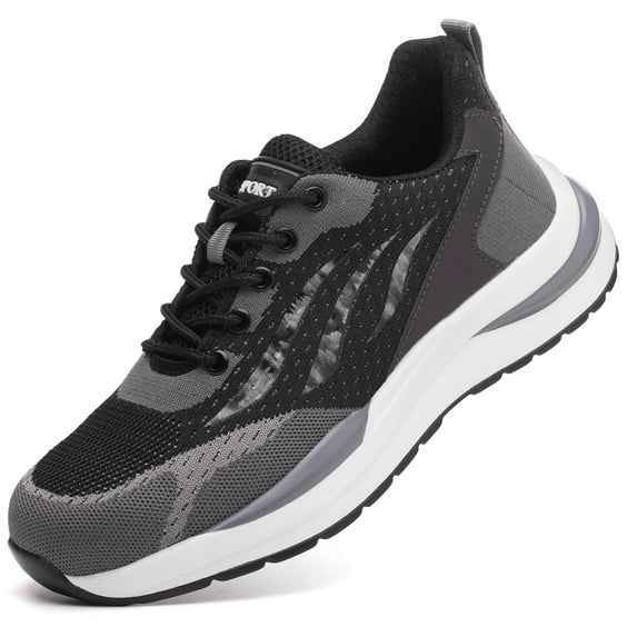 Composite Toe Work Shoes for Men Women Safety Shoes Lightweight Breathable Industrial Work Sneakers