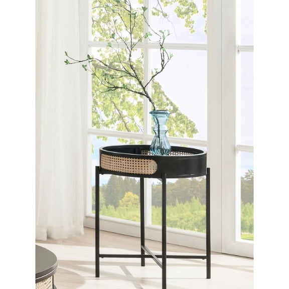 Composite Wood - 1 Storage Compartment - Study - Practical End Table
