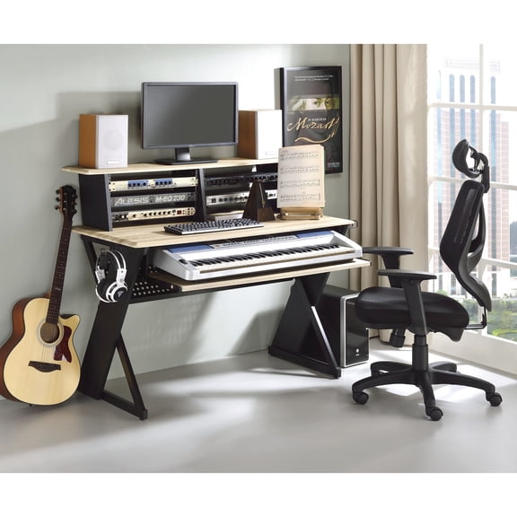 Composite Wood, Earphone Storage Rack / Add Functionality to Music Desk