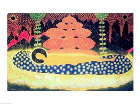 Composition 1908 Canvas Art - Kazimir Malevich (24 x 18)