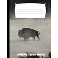 thumbnail image 1 of Composition Book: Bison Composition Notebook Wide Ruled (Paperback), 1 of 1