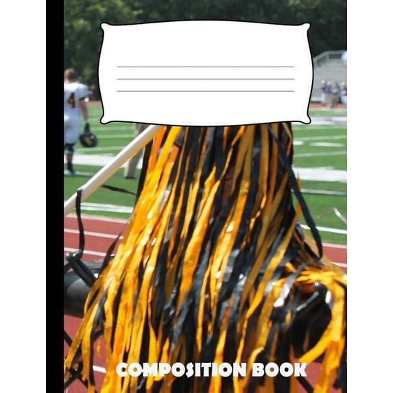 Composition Book: Cheerleading Composition Notebook Wide Ruled (Paperback)