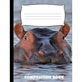 thumbnail image 1 of Composition Book: Hippopotamus Composition Notebook Wide Ruled (Paperback), 1 of 1