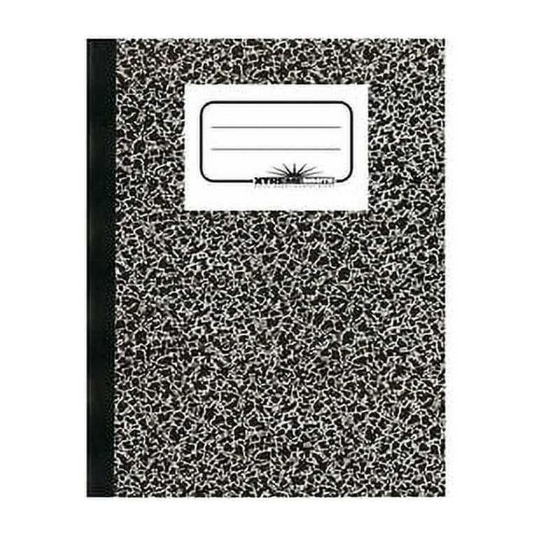 Composition Book, Medium/College Rule, Black Marble Cover, (80) 10 x 7.88 Sheets Composition Book, Medium/College Rule, Black Marble Cover, (80) 10 x 7.88 Sheets