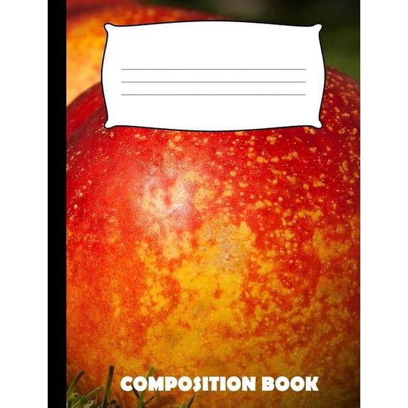 Composition Book: Peach Composition Notebook Wide Ruled (Paperback)