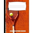 thumbnail image 1 of Composition Book: Tennis Composition Notebook Wide Ruled (Paperback), 1 of 1