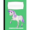 thumbnail image 1 of Composition Book: Unicorn Composition Notebook Wide Ruled (Paperback), 1 of 1